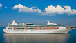 Big luxury cruise ship