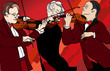 violin players