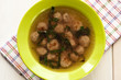 Soup with meatballs Soup with meatballs