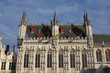 Hôtel de ville de Bruges, façade