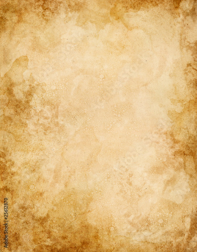 Foto: Old Water Stained Paper Old Water Stained Paper