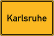 Ortstafel Karlsruhe
