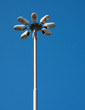 street light on blue sky street light on blue sky