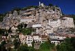 Rocamadour sur la falaise