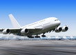 big plane in airport big plane in airport