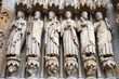 Kirchenmänner Darstellung Amiens Kathedrale Kirchenmänner Darstellung Amiens Kathedrale