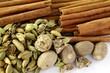 various aromatic spices