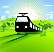 Eisenbahn, Zugstrecke