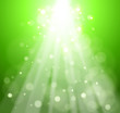 eco green bokeh abstract light background. Vector illustration