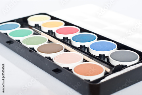 Photo: Paints palette Paints palette