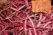 Beans at the market Beans at the market