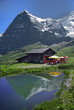 Foto: Eiger-Nordwand Spiegelung im See 2 Eiger-Nordwand Spiegelung im See 2