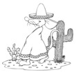 Mexiko, Mexikaner, Maus, Ratte, Sombrero, Fiesta