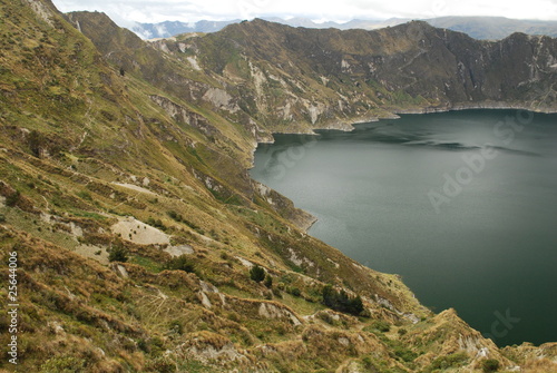 Foto: Laguna de Quilotoa, Ecuador Laguna de Quilotoa, Ecuador