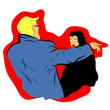 Homme qui hypnotise une femme