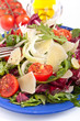 healthy salad mix with cheese