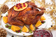 roasted christmas chicken