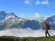 Wanderer über Lechtal, Nebel II