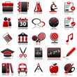 school Red Icons