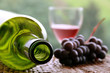 Rotwein, Glas, Trauben