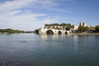 Vue du pont d'Avignon