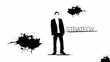 Vídeo : Black and white business teamwork strategy animation Black and white business teamwork strategy animation
