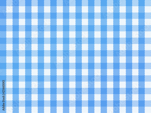 Illustration: Checkered Bavarian Blue Checkered Bavarian Blue