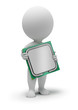 3d small people - processor 3d small people - processor