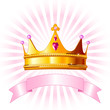 Princess crown card