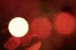 Abstrakte Lichter am Weihnachtsbaum