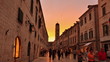 Photo: Sunset in Dubrovnik, Croatia Sunset in Dubrovnik, Croatia