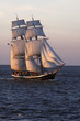 Brigg Morgenster vor Cuxhaven