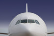 Foto: avion vue de face avion vue de face