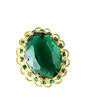 golden vintage brooch