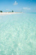 Caribbean beach with crystal-clear water Caribbean beach with crystal-clear water