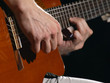 Acoustic guitar player
