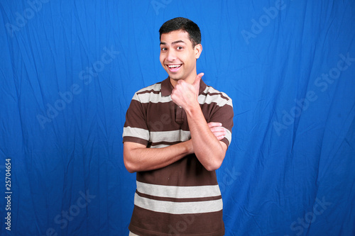 Photo: Young Indian student. Young Indian student.