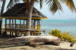 Hut and boat
