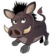 wildschwein cartoon lustig schwein comic