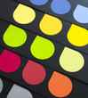 Nuancier coloré