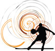 basketball player illustration