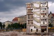 Altes Gebäude wurde abgerissen  - übrig geblieben (Leipzig)