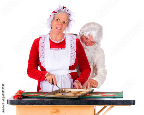 Photo: Santa Snitching Santa Snitching