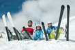 Family, ski, sun and fun Family, ski, sun and fun