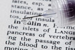 drop of insulin with insulin reflection