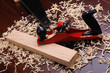 Shavings of wood