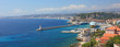 Photo en ligne au meilleur prix Panoramic view of the city of Nice, France.