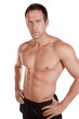 Photo: Man shirtless serious Man shirtless serious