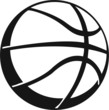 Basketball Vinyl Ready Vector Illustration