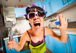crazy housewife